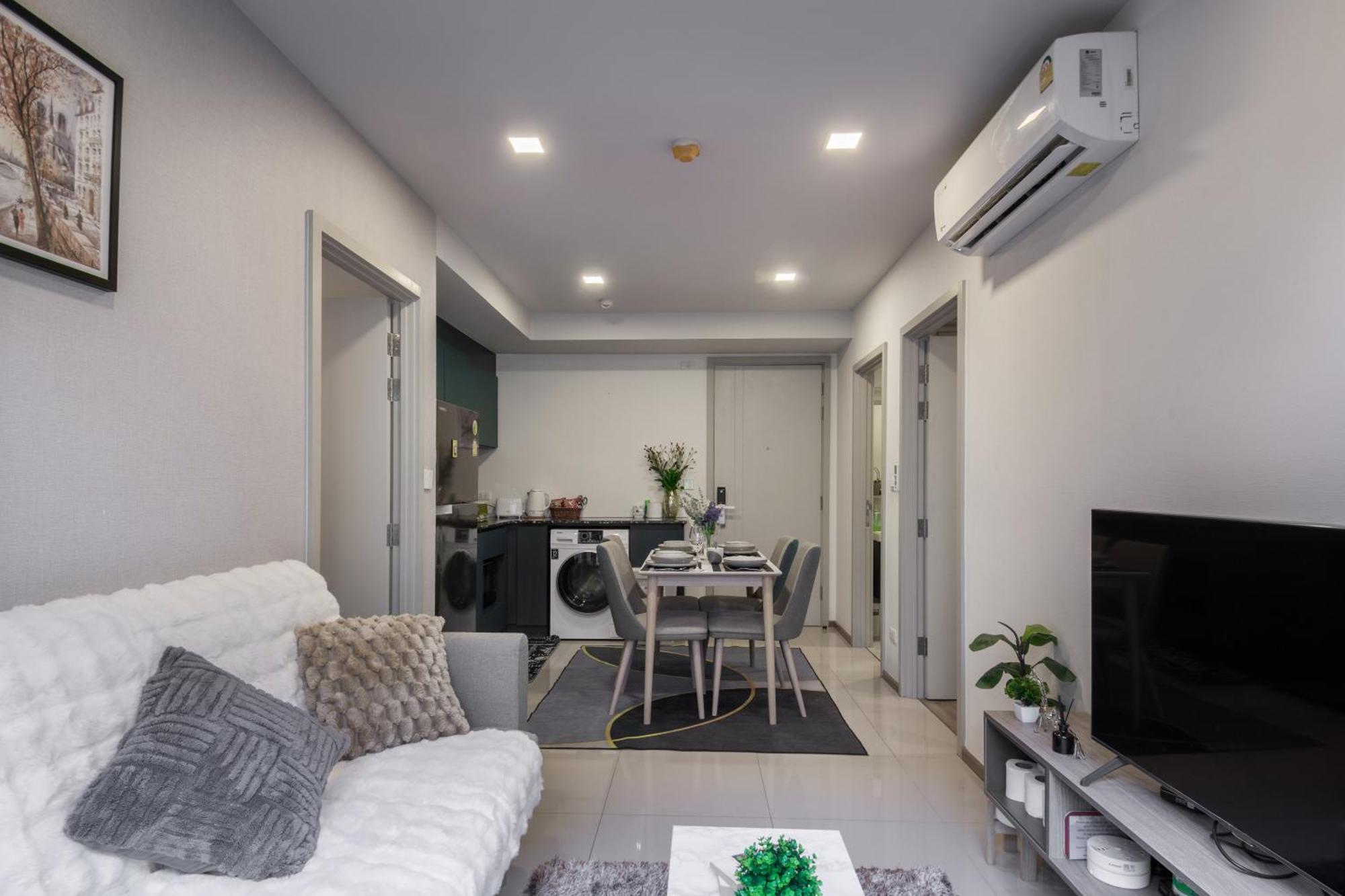 Apartamento Brissluxe At Bts Onnut Sukumvit 50 Bangkok Exterior foto