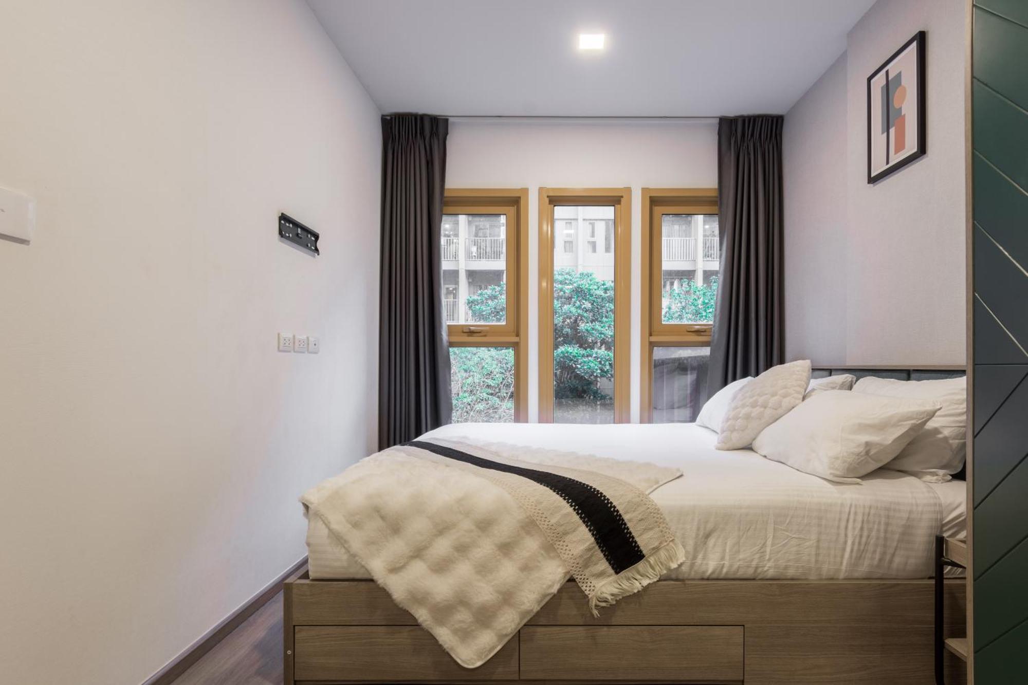 Apartamento Brissluxe At Bts Onnut Sukumvit 50 Bangkok Exterior foto
